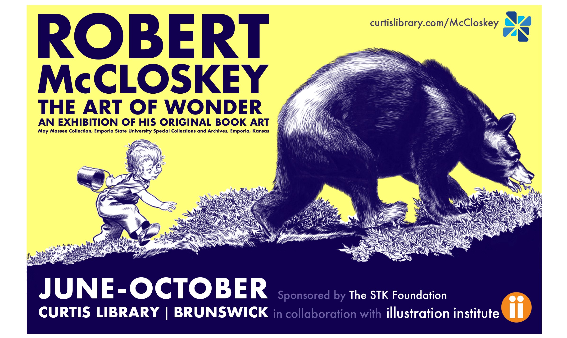 Robert McCloskey exhibit poster image