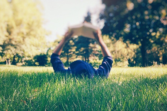 photo of person reading 