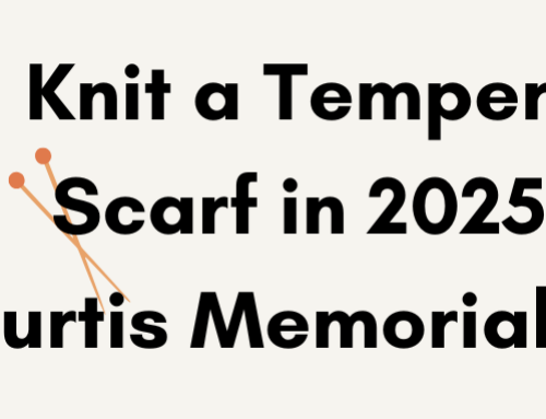 Knit a Temperature Scarf in 2025!